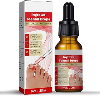Nail Helper Ingrow Toenail Correction Oil, Ingrown Toenail Correction Drops, Cuticle Care Oils for Ingrown Toenails, Nail Care and Nail Fungal (30ML)