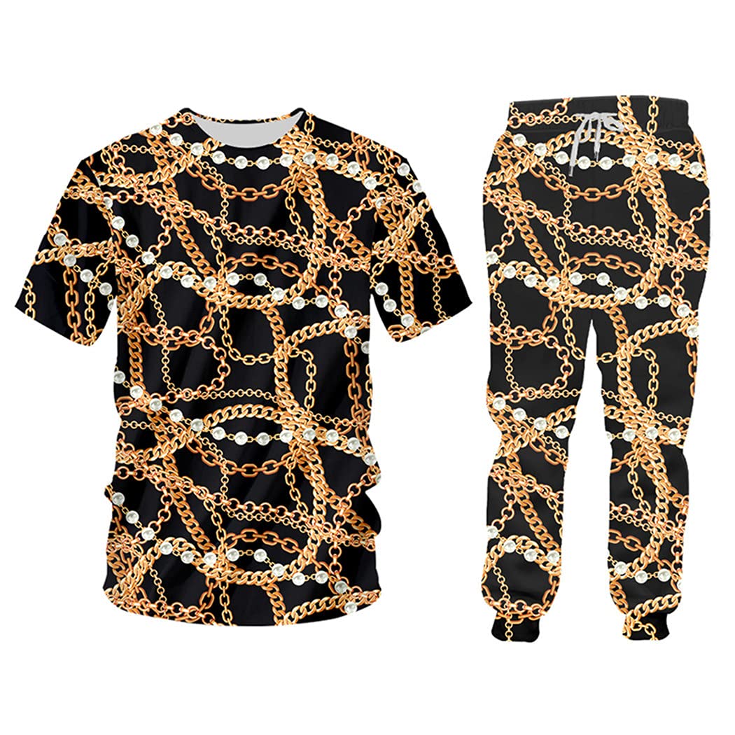 Ensemble homme sweat et jogging résistant taille 6XL