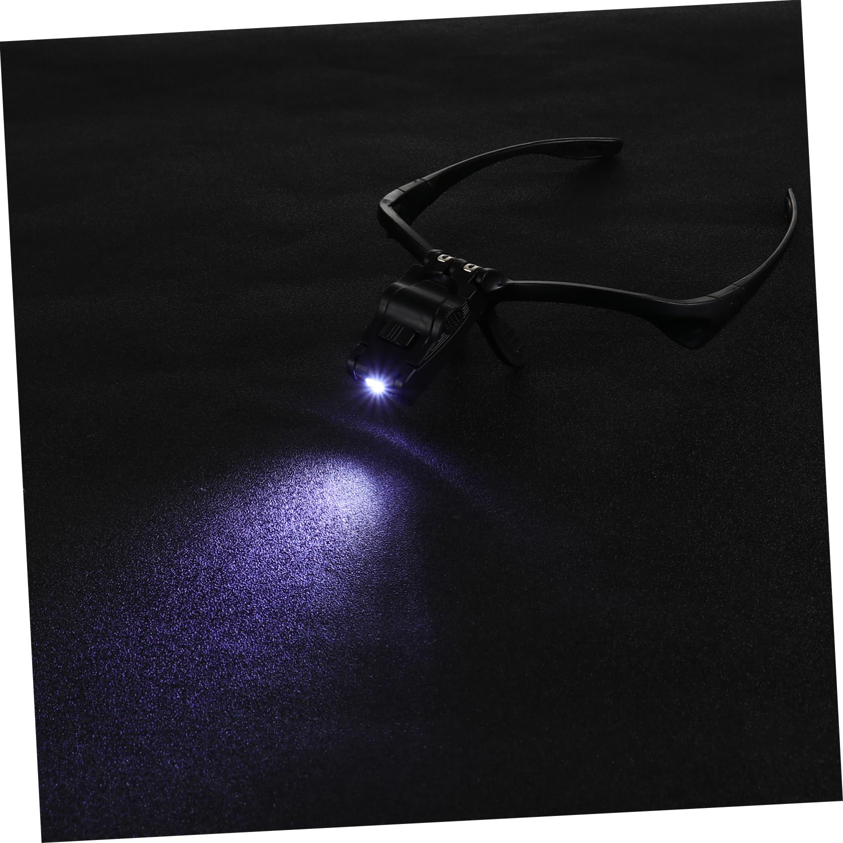 Monture de tête avec loupe de tatouage de sourcil FRCOLOR pour votre institut de beauté