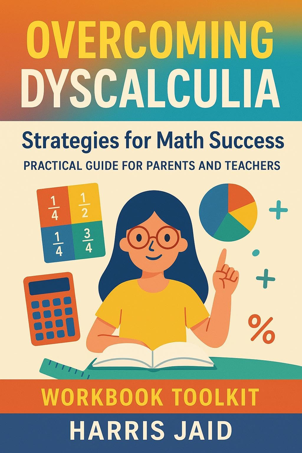 OVERCOMING DYSCALCULIA: Strategies for Math Success, Practical guide for Parents and Teachers, Workbook Toolkit