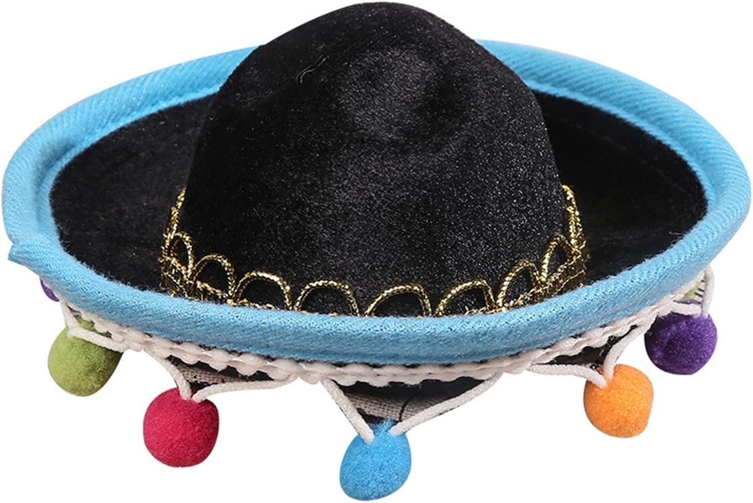 12PCS Cinco De Mayo Fiesta Fabric Straw Sombrero Headbands,Luau Event Photo Props, Mexican Theme Decorations,Party Favors Supplies Costume Fiesta Headbands for Women Girls Pet (12 PCS SET)