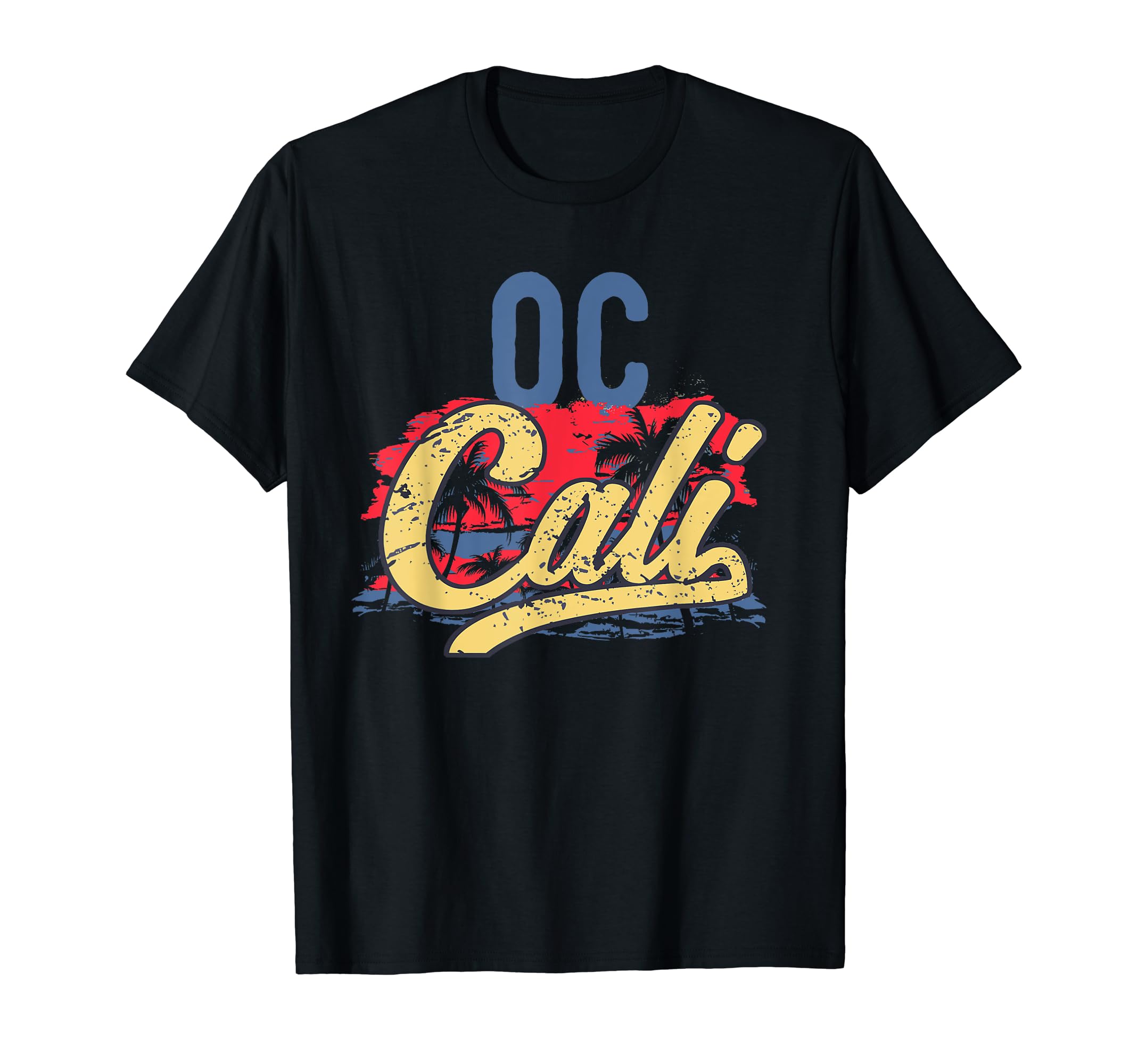 OC Cali Orange County California Beach Tee ShirtOC Cali Orange County California Beach Sun Surf T-Shirt