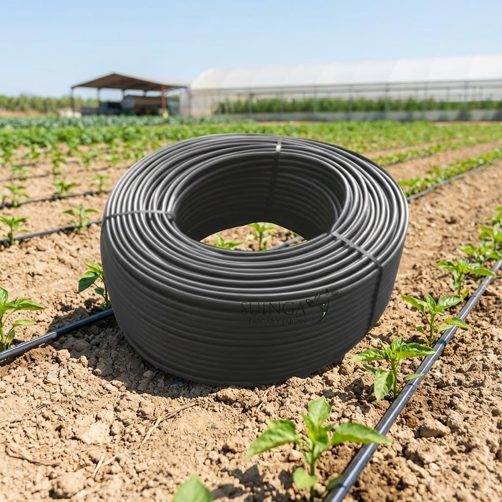 Suinga. Microtubo mando hidráulico 6x8mm. Bobina agrícola de 200 mts