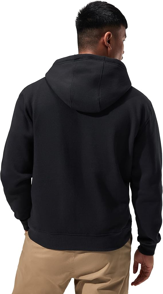 Berghaus Men's Logo Pullover Hoodie, Added Warmth, Extra Comfortable Fleece Jacket (Pack of 1)
