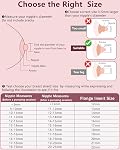 4Pcs Breast Pump Flange Insert 14mm Compatible with Momcozy M5/M9/M6/V2 Pro/ V2 pro/S12 Pro/S9 Pro/Spectra/Medela/eufy/Elvie/Lansinoh/Paruu P10 Breast Pump, and Most 24mm Shields