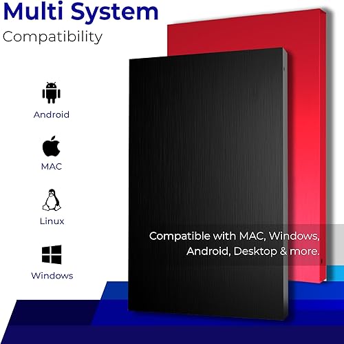 Miniatura 5 de Disco duro externo de 320 GB HDD de 2.5 pulgadas, almacenamiento de datos externo, tamaño de bolsillo, disco duro de respaldo USB 3.0 Hardrive