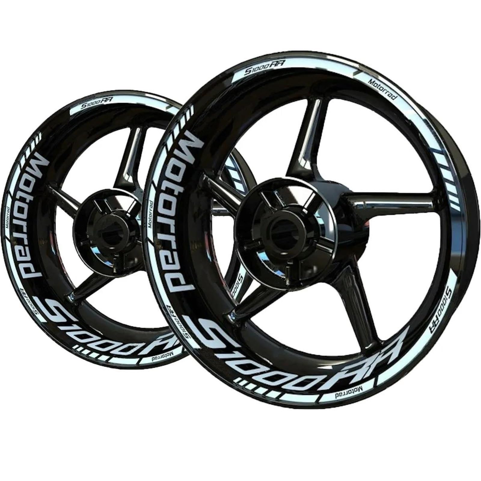 Motorrad-Radnabenaufkleber Motorrad-Felgenaufkleber Für S1000RR S 1000 RR S 1000RR Felgenaufkleber Felgenaufkleber Radnabenaufkleber Felgenrandaufkleber