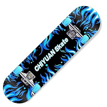 【美品】XIAOBALONG スケートボード 約105cm 黒/緑 yr136pw-wb01.jpg