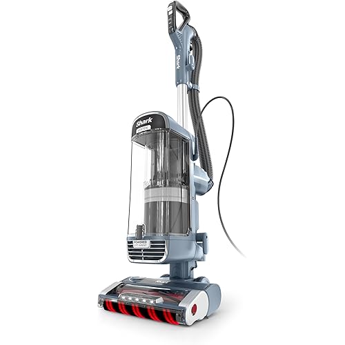 Shark Performance Powered Lift-Away Upright Vacuum, Ultra-Powerful Suction, No Hair Wrap, LED Headlights, Pet Hair Pickup, Carpets & Hardfloors, Odor Neutralizer Technology, Nordic Blue, UV2500