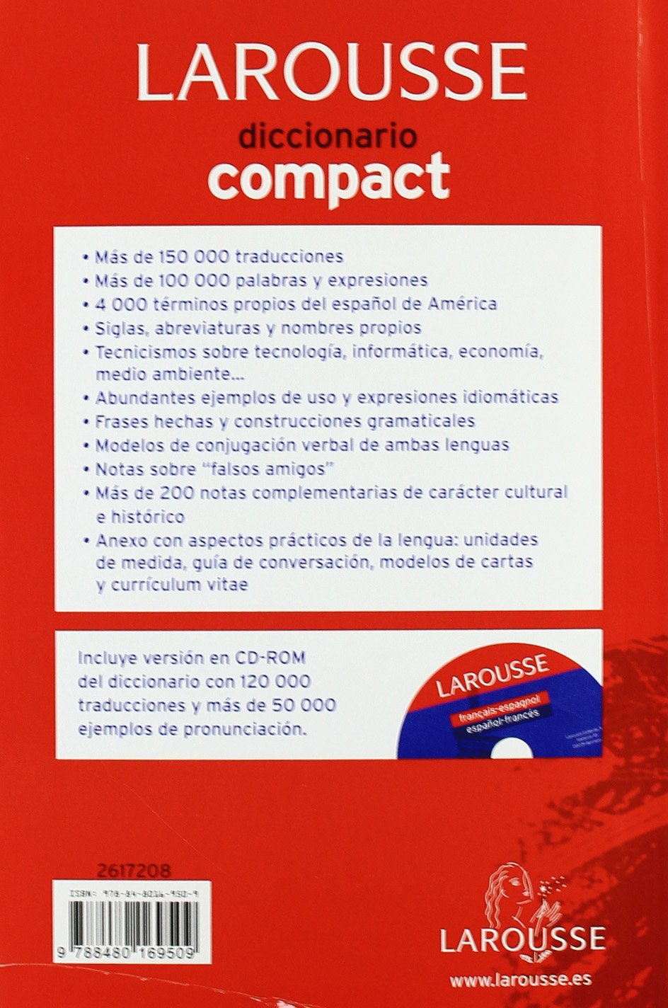 Diccionario Compact español-francés / français-espagnol (LAROUSSE - Lengua Francesa - Diccionarios Generales)