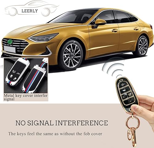 Miniatura 3 de Funda para llavero para accesorios Hyundai, Negro -