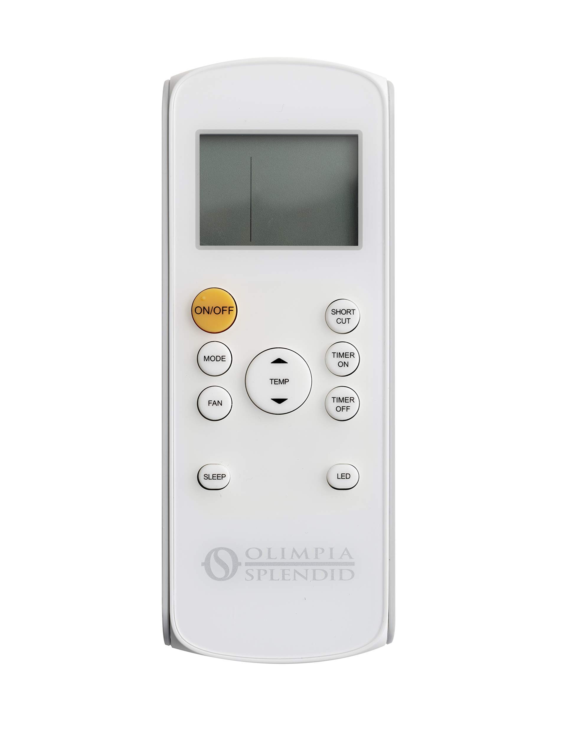 Olimpia Splendid 01913 Dolceclima Compact 8 P Climatizzatore Portatile, Bianco, 34.5 x 35.5 x 70.3 Cm