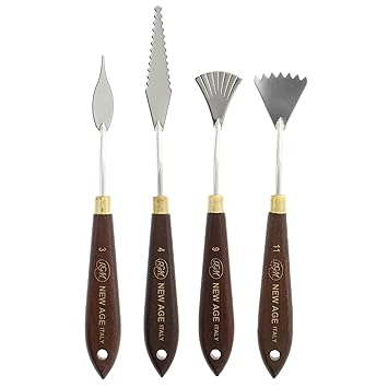 RGM Age Painting Knife Set, 4 Pieces (RGNASET)