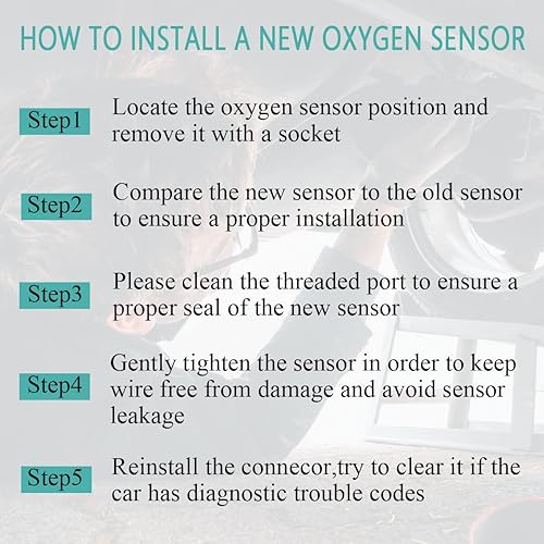 Miniatura 5 de Sensor de oxígeno 234-4368 O2, relación aire-combustible aguas abajo para Honda Accord 2003-2007, Odyssey 2005-2008, Pilot 2003-2008, Acura TL