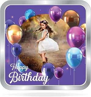 Precious Moments BIS Hallmarked Personalised Birthday Silver Square Coin 10/20/50/100 Gram 999 Pure Price In India