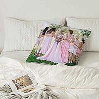 Vista 7 de Funda de almohada personalizada con imagen o texto, diseño de tu propia funda de almohada, funda de almohada personalizada, regalo ideal