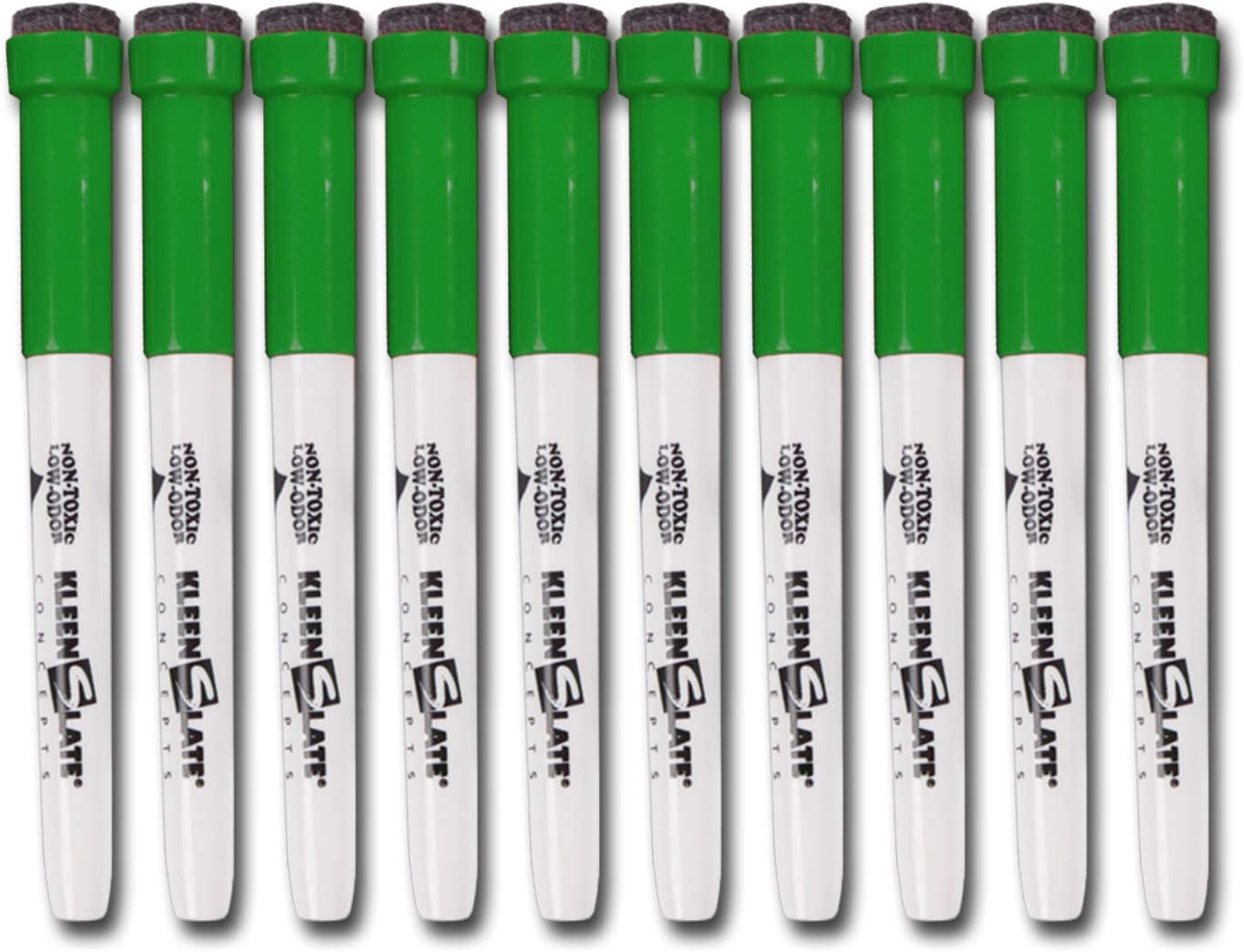 KleenSlate (10) Green Low Odor, NonToxic Dry Erase