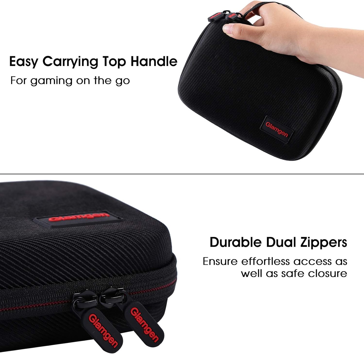 72 Switch Game Case for Nintendo Switch,Games Card Holder Storage Case Compatible with PS Vita Games or SD Cards,Portable Game Cartridge Holders Hard Shell Travel Storage Case Sd Card Case,Black