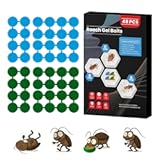 48 Pack Roach Killer Indoor Infestation Roaches Gel Bait Stations&comma; Powerful Cockroach Killer Indoor Home for Roach Infestation&comma; Long-Lasting & Effective Cockroach Gel Bait&comma; Easy to Use & No Mess