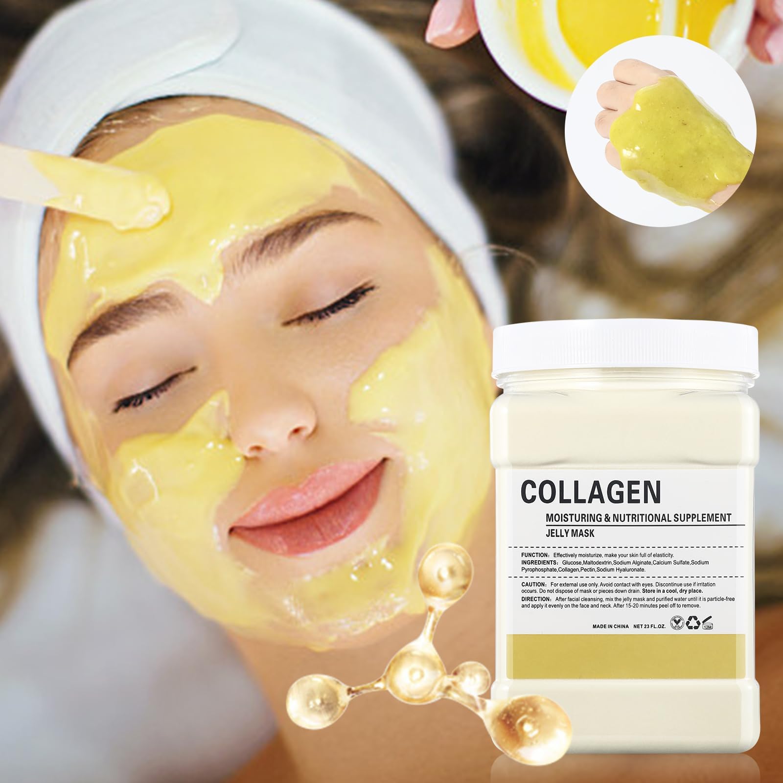 Amazon.com : Hydrating & Moisturizing Jelly Masks for Facials