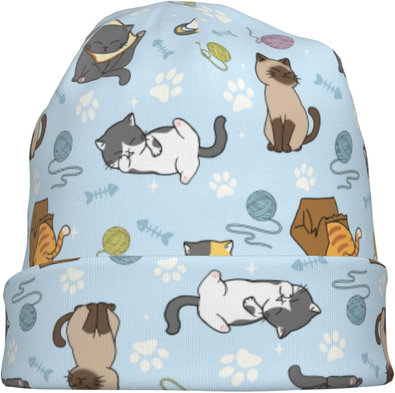 Beanie Chemo Hats Cancer Headwear Skull Hat Knitted Hat Nightcap Skull Cap for Women Men - Image 7