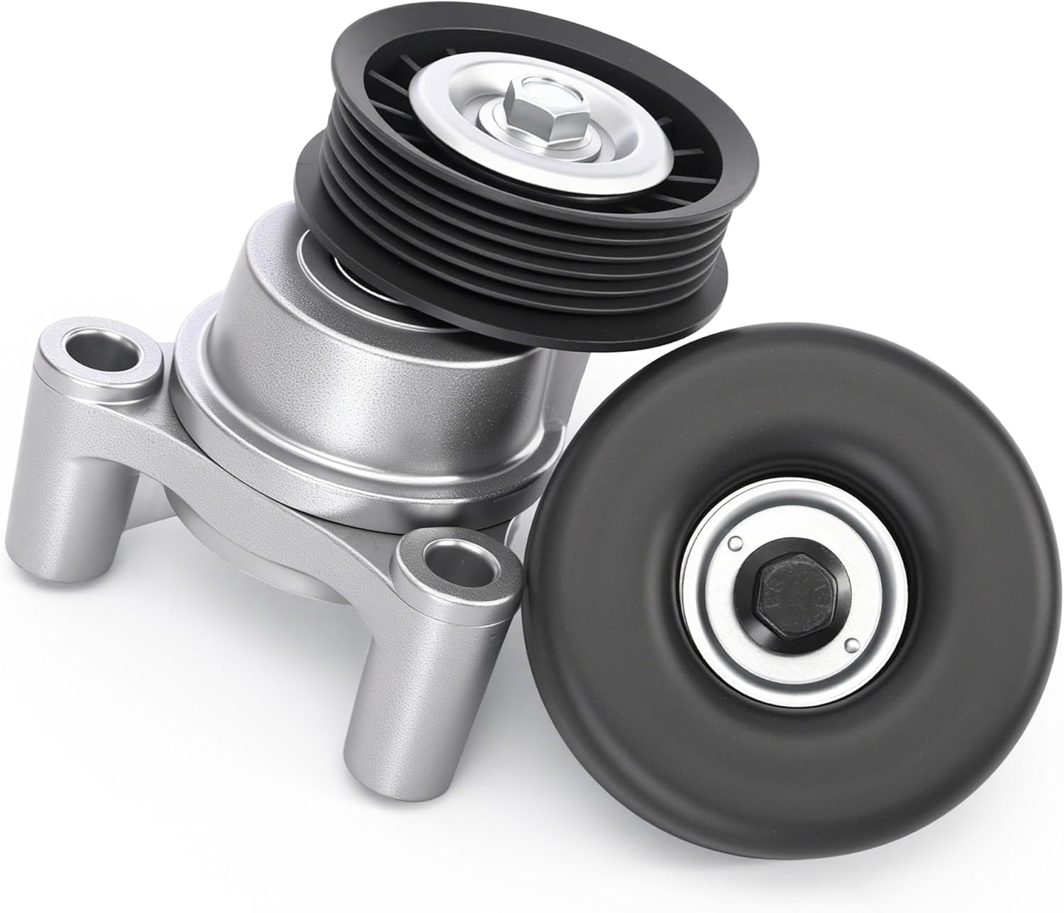 39083 Belt Tensioner and Idler Pulley Assembly, for Chevy Silverado 1500 2009-2013, for GMC Sierra 1500/2500 HD 2010-2013, for Cadillac Escalade 2009-2014, for Hummer H2 2009, V8 6.2L/6.0L/5.3L/4.8L