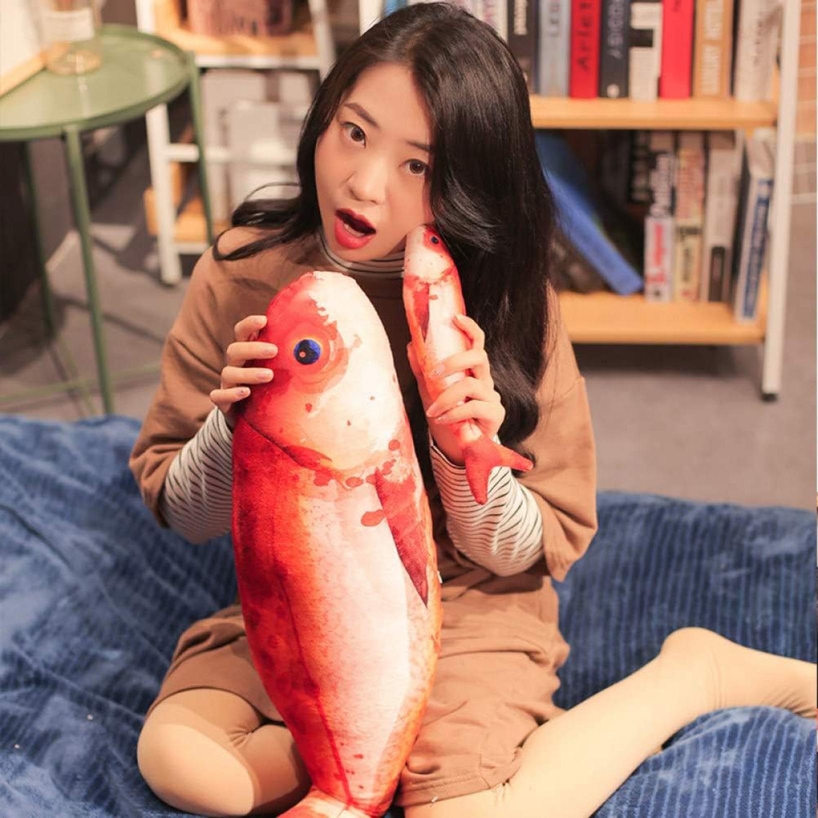 Amazon.co.jp: ぬいぐるみ リアル 抱き枕 さかな 魚 抱きまくら 