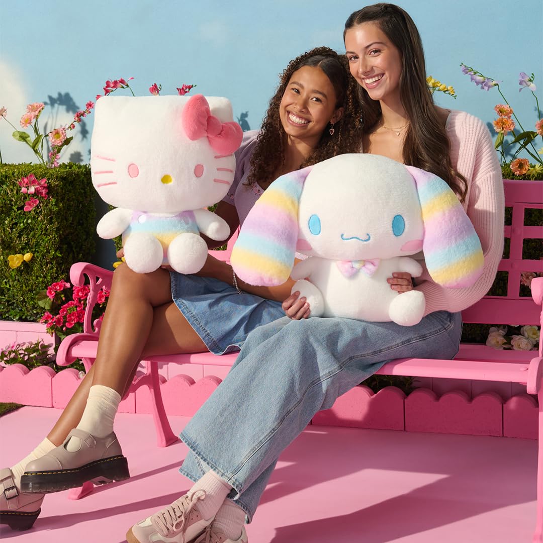 LOT DE 24 FIGURINES HELLO KITTY – Squishy, Peluche Et Cappuccino – Sous Licence Sanrio 2023
