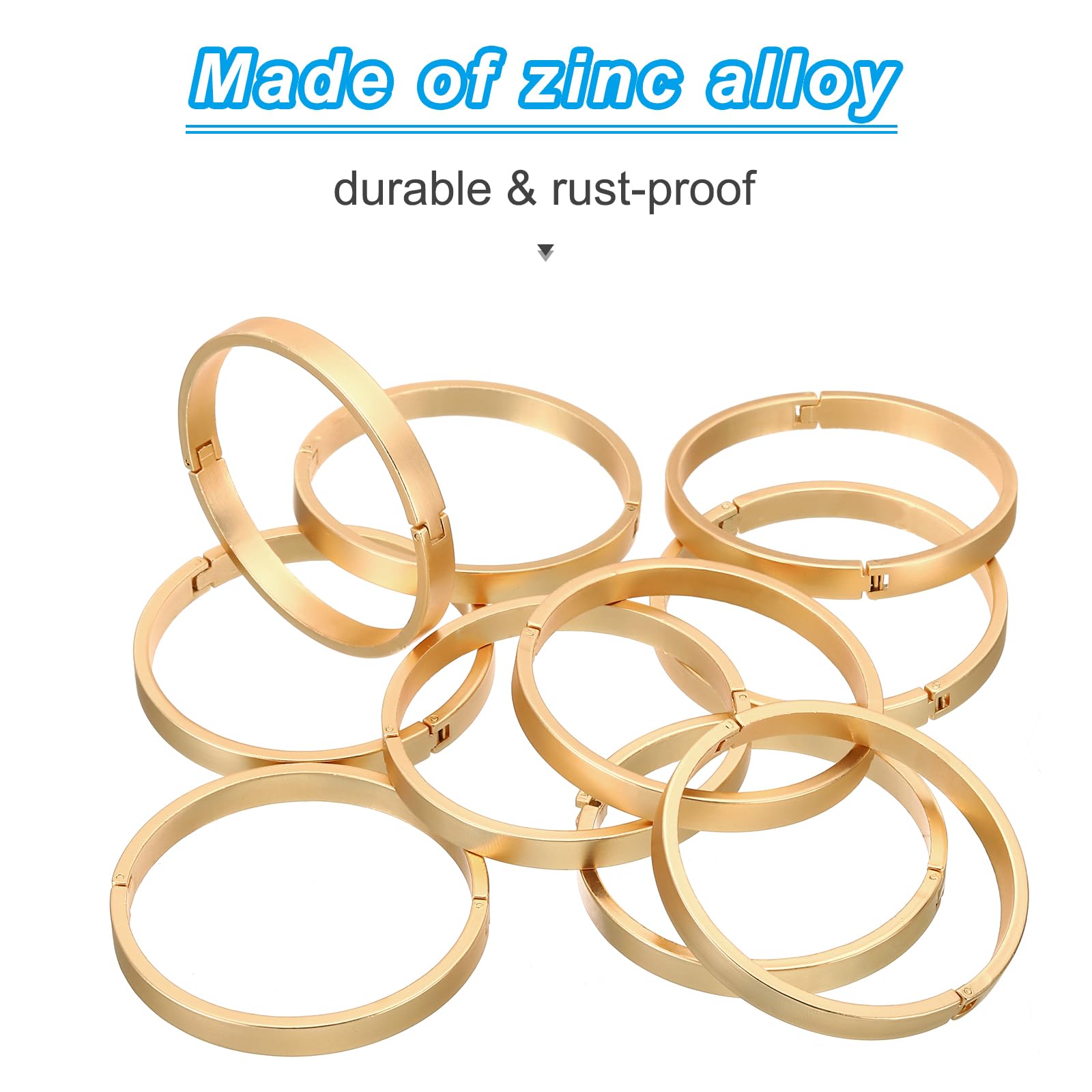 PATIKIL 50mm/2inch Binder Rings - Image 4