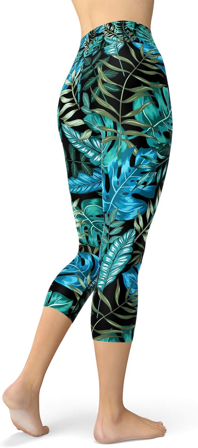 Hipster Leggings for Women Tropical 