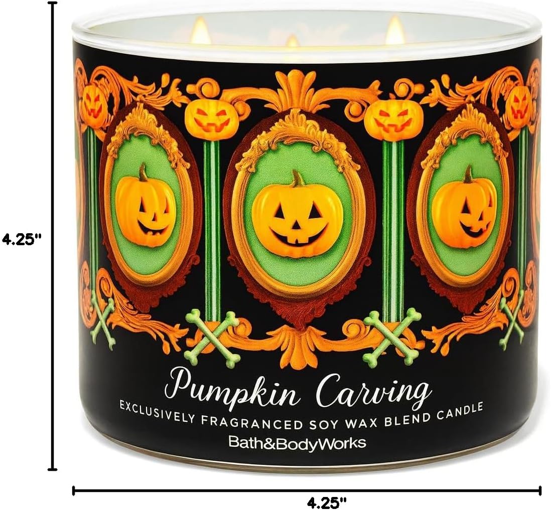 Bath & Body Works Pumpkin Carving 3-Wick Candle