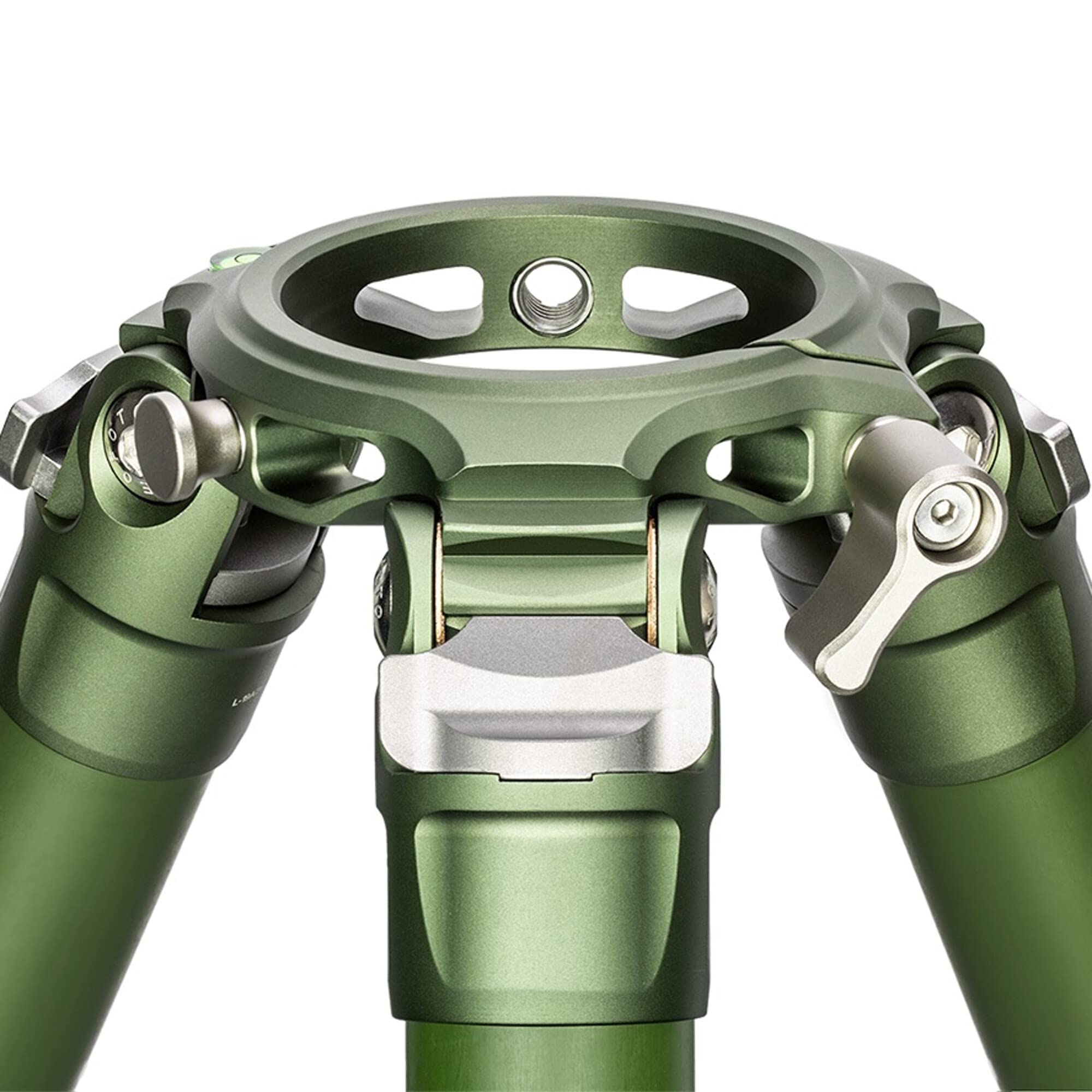 Leofoto LM-364CL(Olive) Summit Series Systematic - 75 mm, 1700 mm, bardzo długa wersja, nogi z włókna węglowego CF 4 sekcje