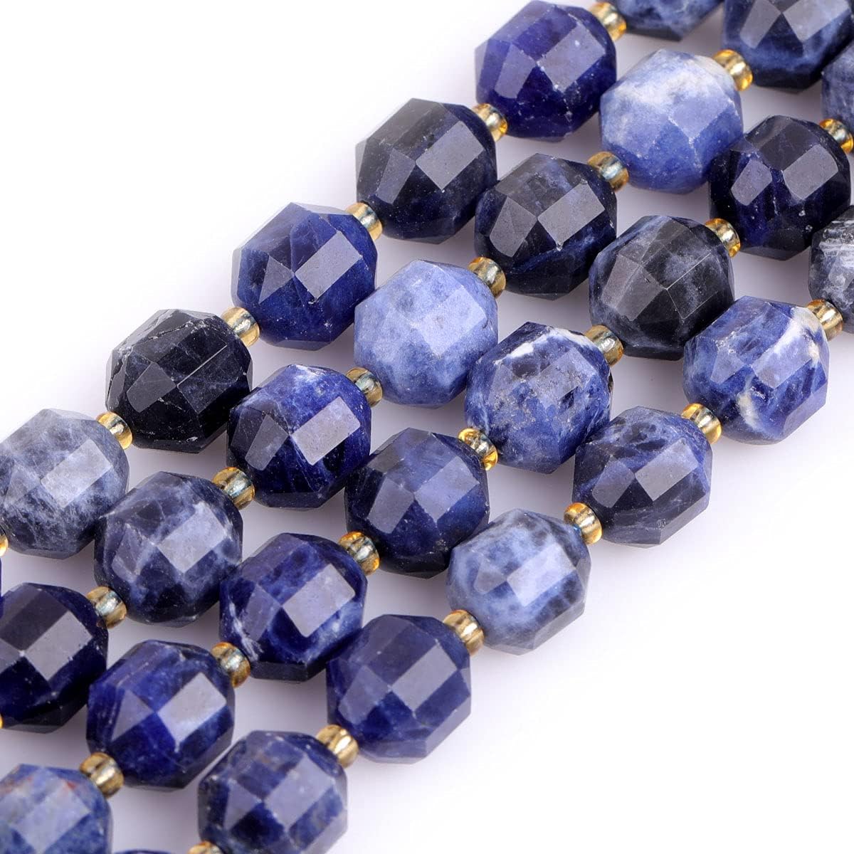 JOE FOREMAN 12mm Bicone Hand Faceted Genuine Green Diopside Natural Gemstone Chakra Jewelry Making Beads for Making Jewelry Adult Bulk Full 15" Strand Energy Stone Healing Power Crystal