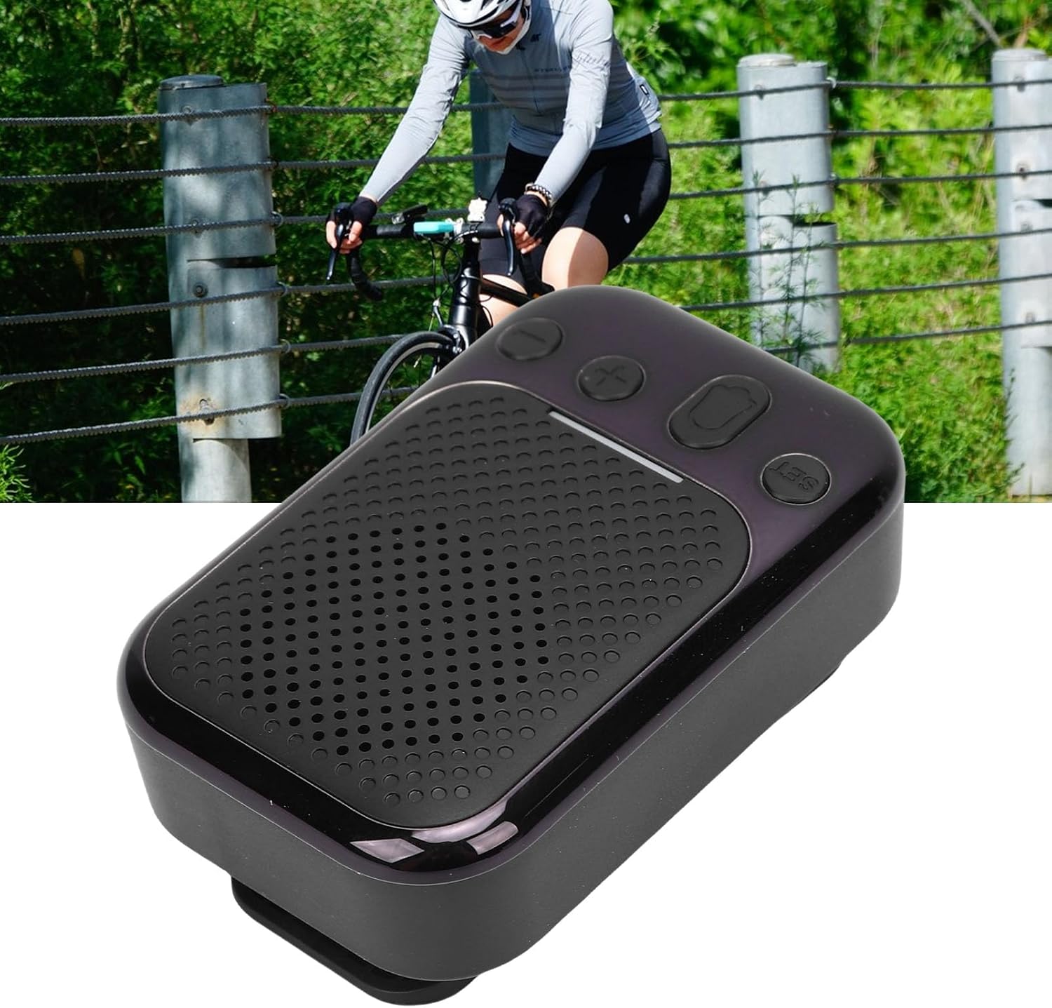 Wearable Speaker, Compact Lightweight Portable Wireless Speaker with Magnetic Mount and IPX7, for Cycling Hiking Camping