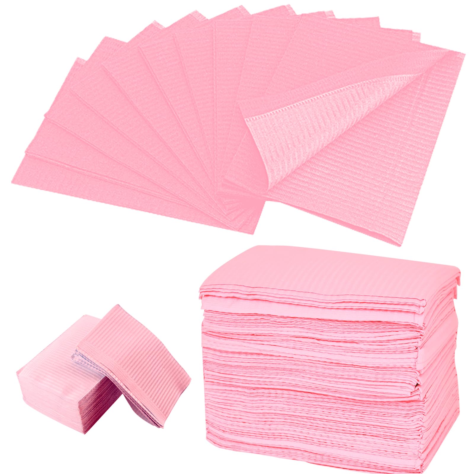 Dental Bavoir - TONBAO - Lot de 50 bavoirs jetables imperméables - 45,5 x 33 cm - Pour tatouage