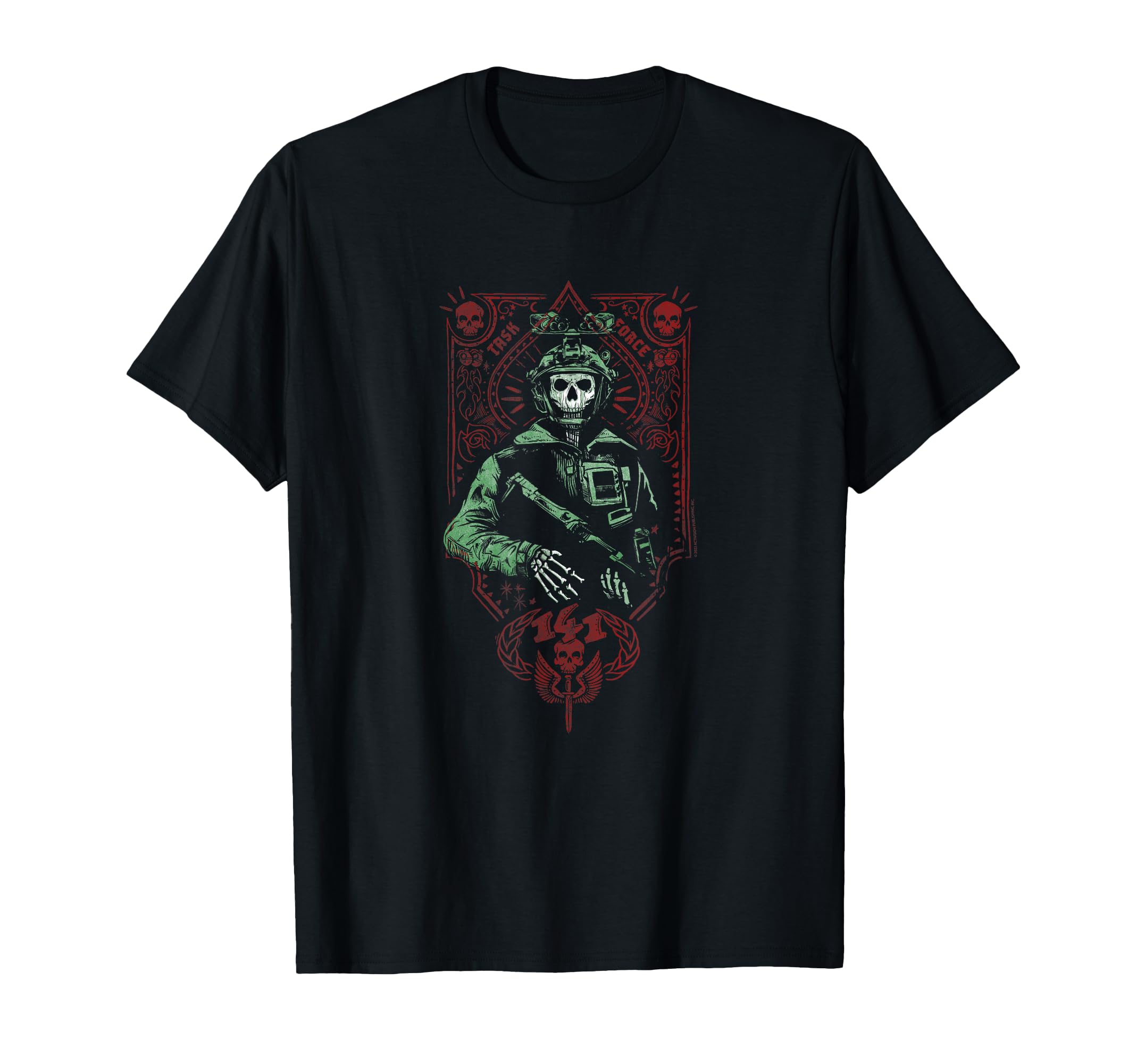 Call of Duty Cartel Task Force Illustration Video Game T-Shirt