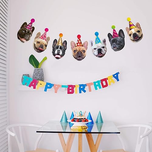 Miniatura 4 de Letrero para fiesta de «Happy Birthday» (Feliz cumpleaños).