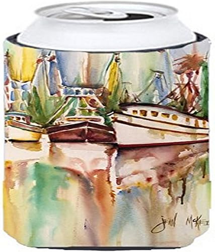 Caroline's Treasures JMK1157TBC Ocean Springs - Botes de pesca de mar profundo, para niño alto, para niños, manga enfriadora, lavable a máquina,