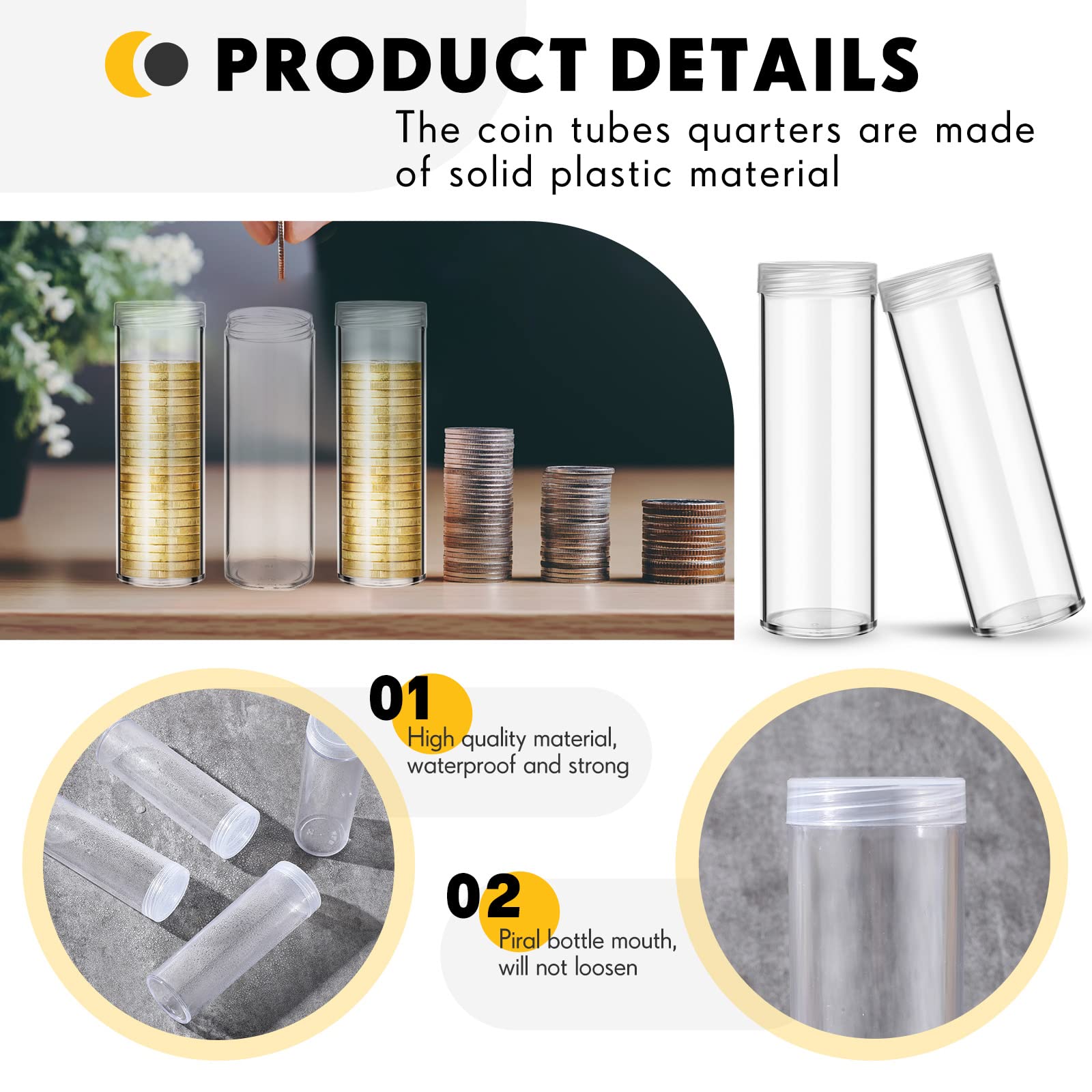 sundis Lot de 5 boîtes de rangement en plastique transparent 18L avec couvercle