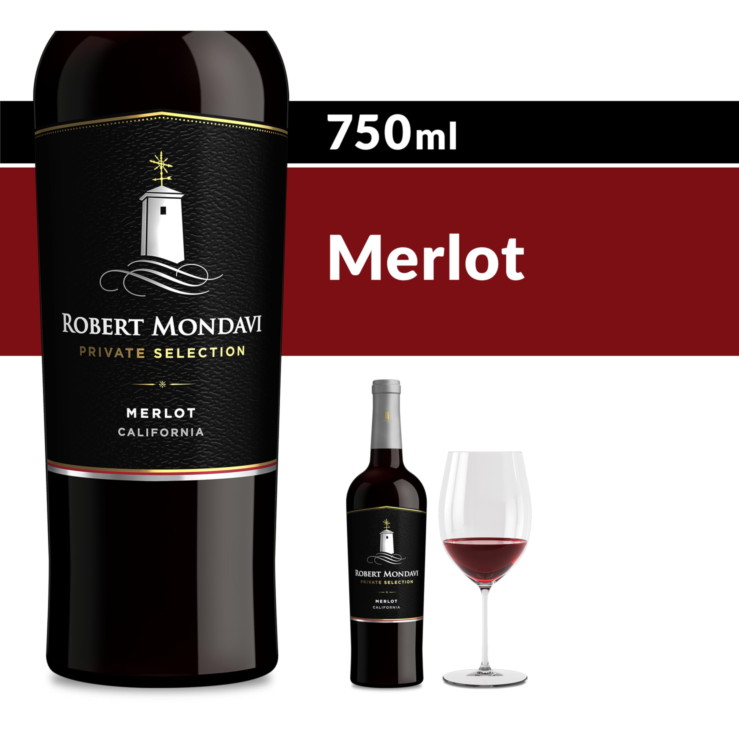 Robert Mondavi Private Selection Merlot, 750ml : Amazon.sg: Grocery