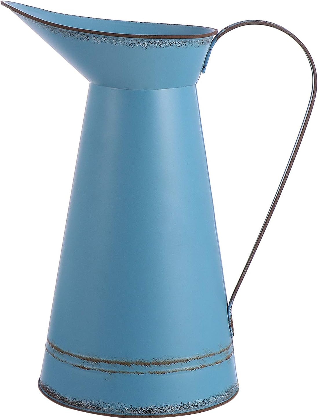 Holibanna Vintage French Vase Primitive Jug Rustic Flower Vase