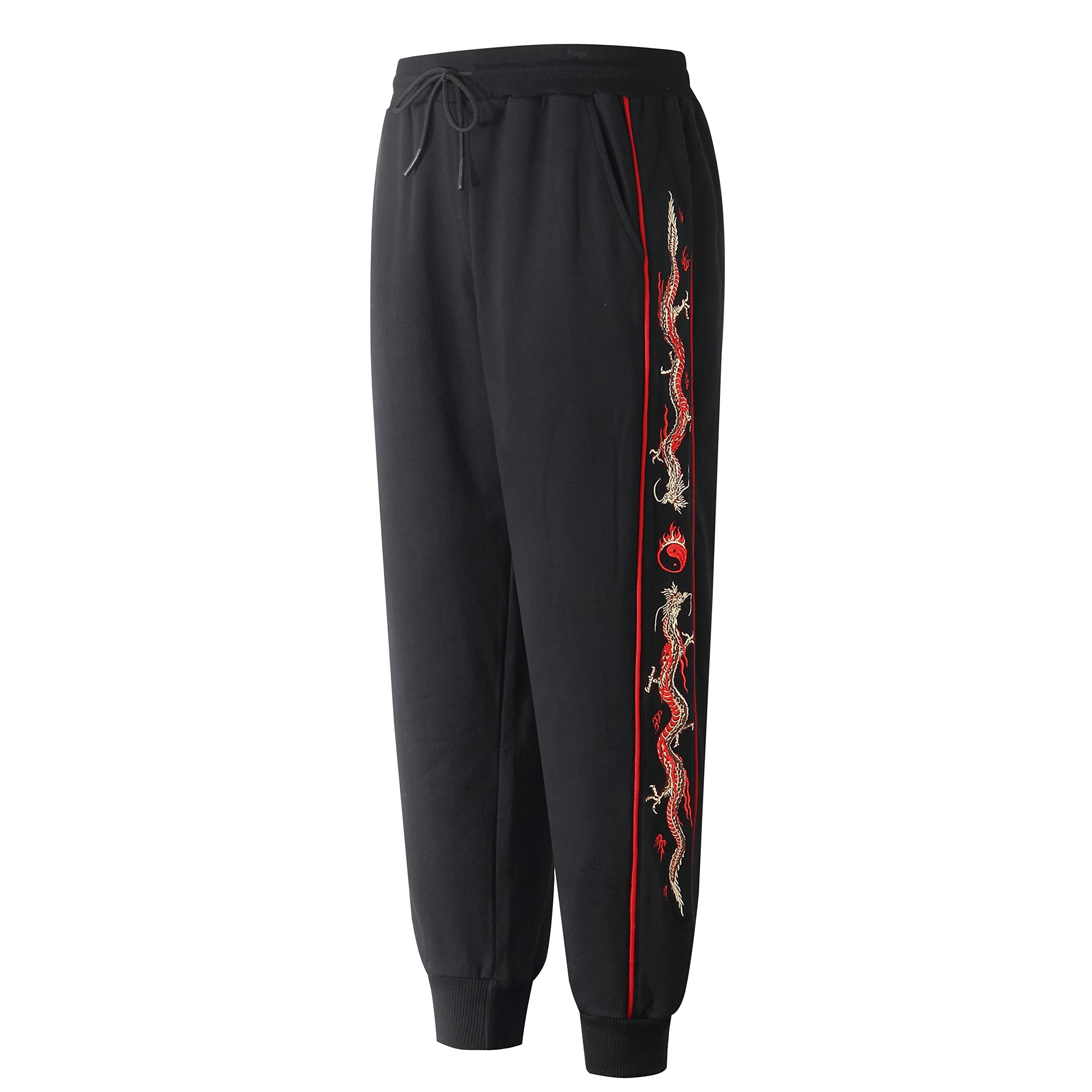 Niepce Inc Mens Japanese Streetwear Jogger Pants for Men