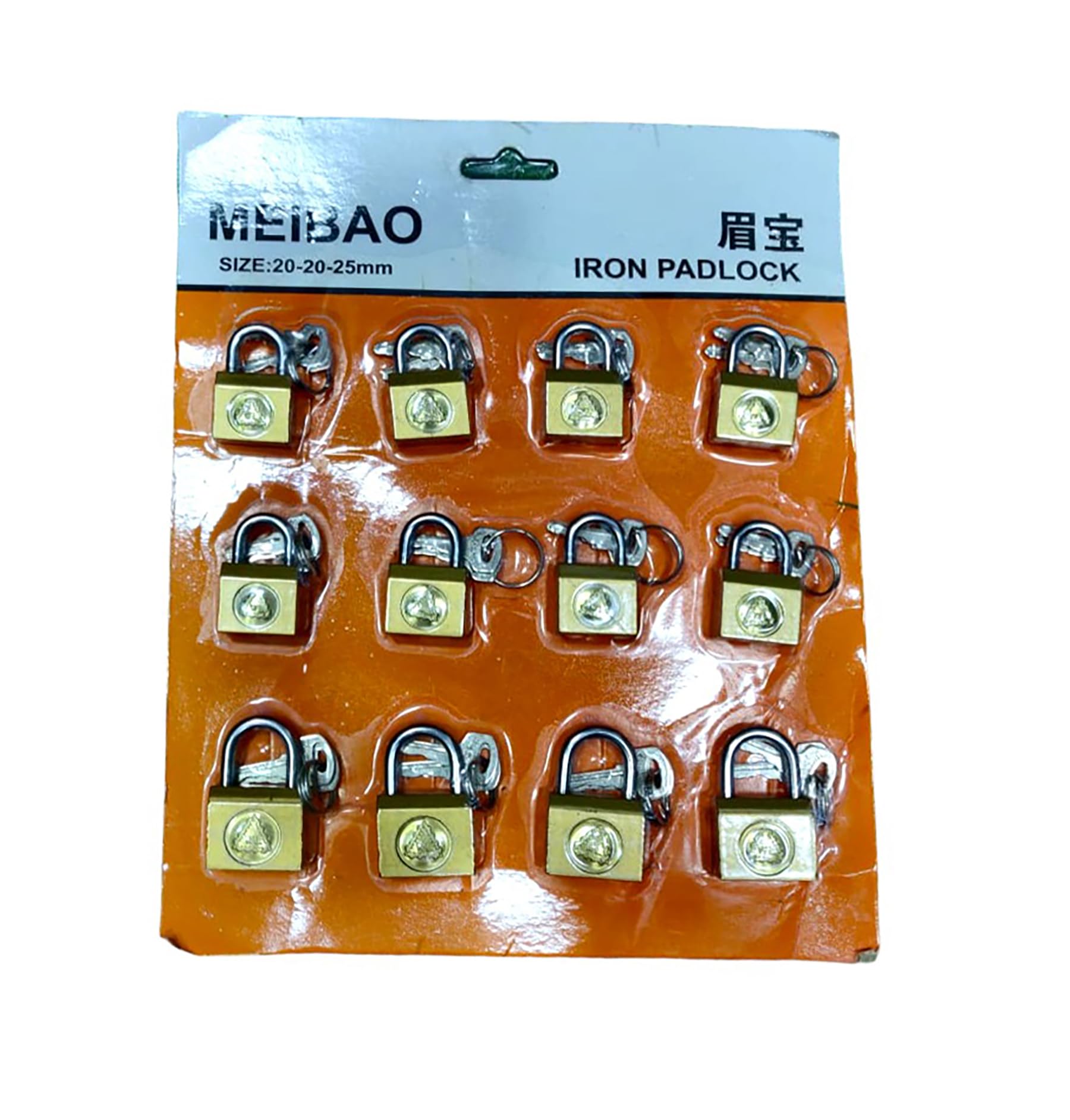BestUBuy Brass Pad Lock 3 Sizes 4 Pcs Each | Pure Brass Locks with Free 3 Keys | Solid Brass Padlock with Key Ideal for Suitcase, Small Bag, Home, Shutters Cabinet (20MM,20MM,25MM- Gold)-image-44