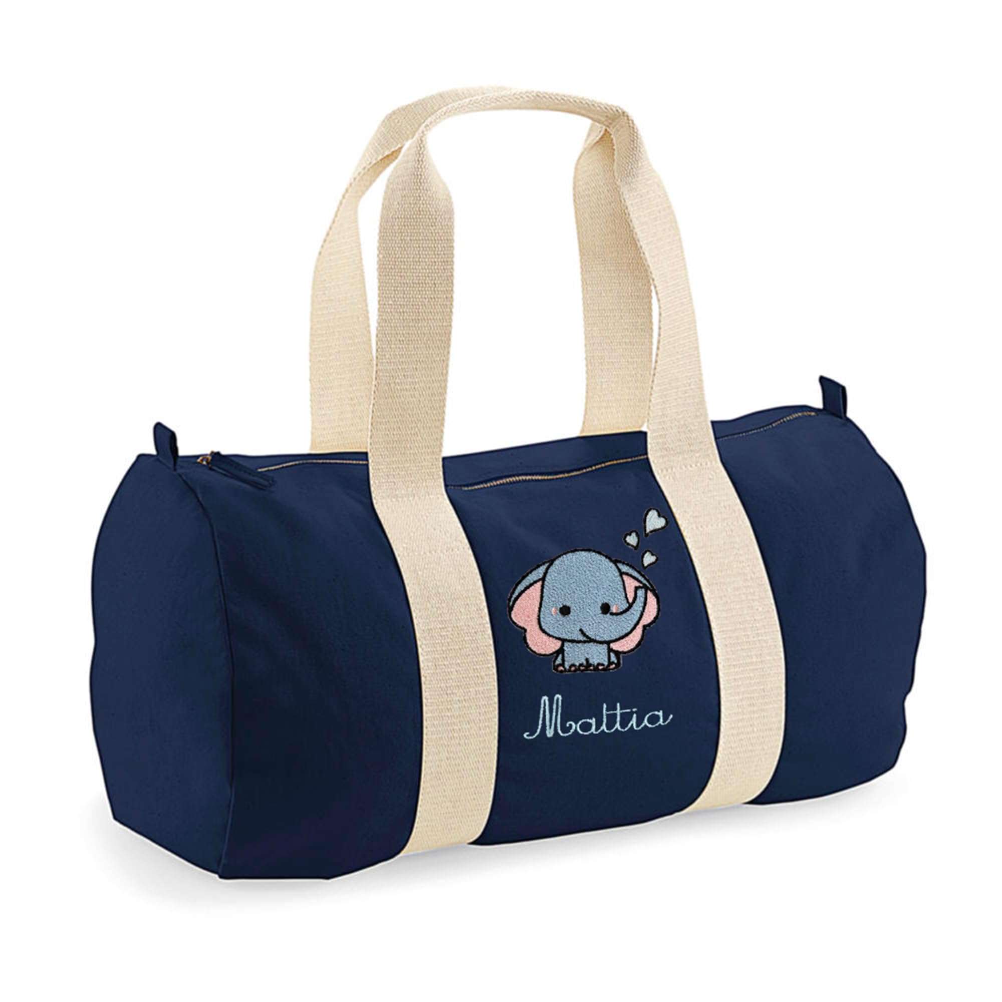 Borsa Parto Ospedale Mamma Personalizzabile XXL 100% Cotone, Prodotto Italiano