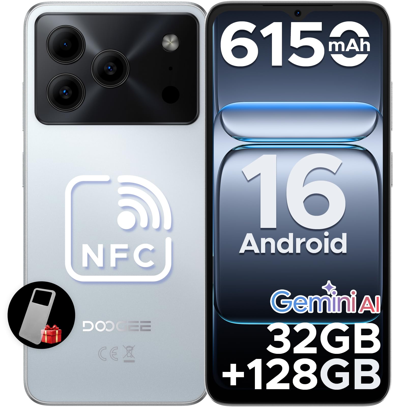 Amazon.com: DOOGEE Note 56 Pro Android 16 Unlocked Phone with