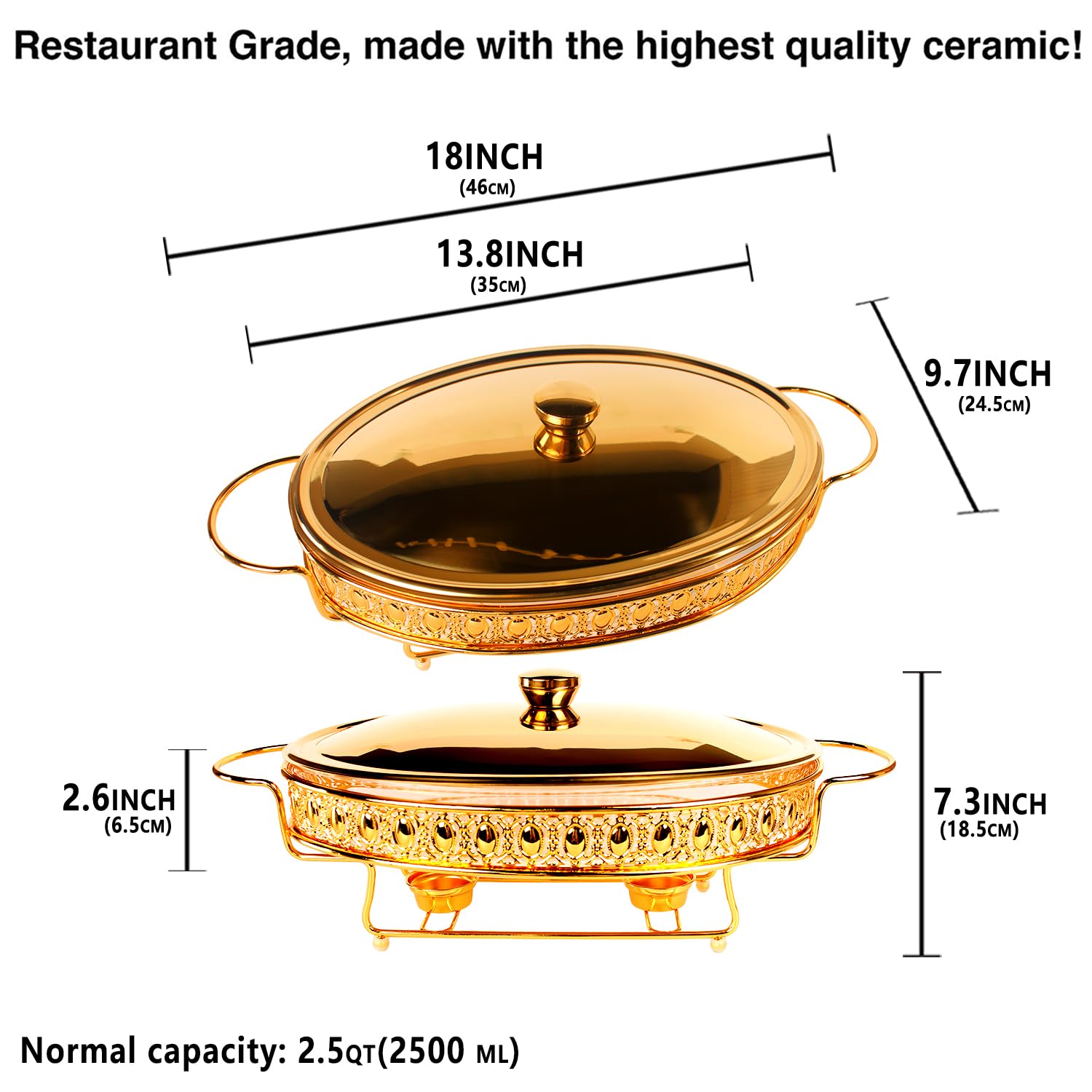 jinsongdafa Casserole Dish 13.8