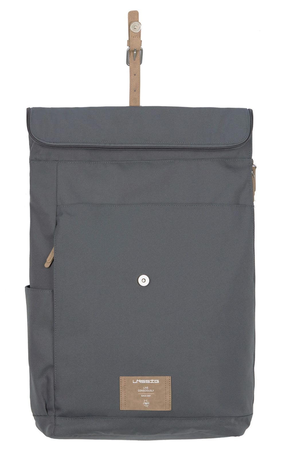 Lässig Green Label Rolltop Backpack Anthracite