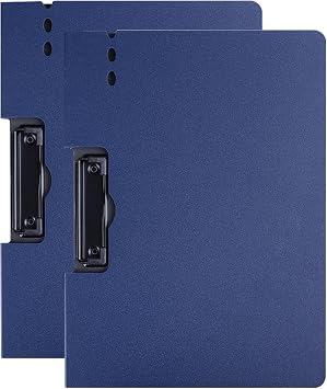 A4 Clipboard with Cover, 2 Pack Clipboards File Document Organiser | for Business, Office, School, Restaurant
