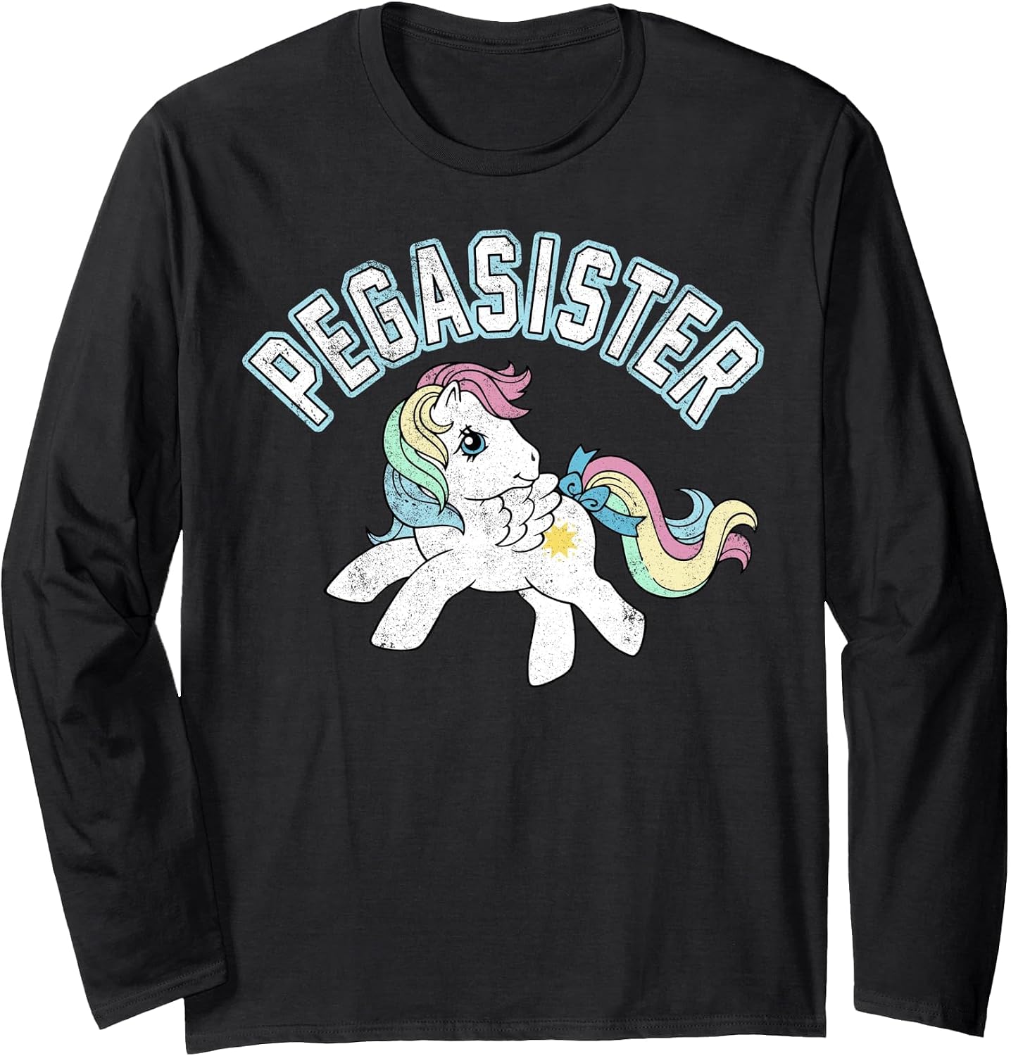 My Little Pony Pegasister Collegiate Style Long Sleeve T-Shirt