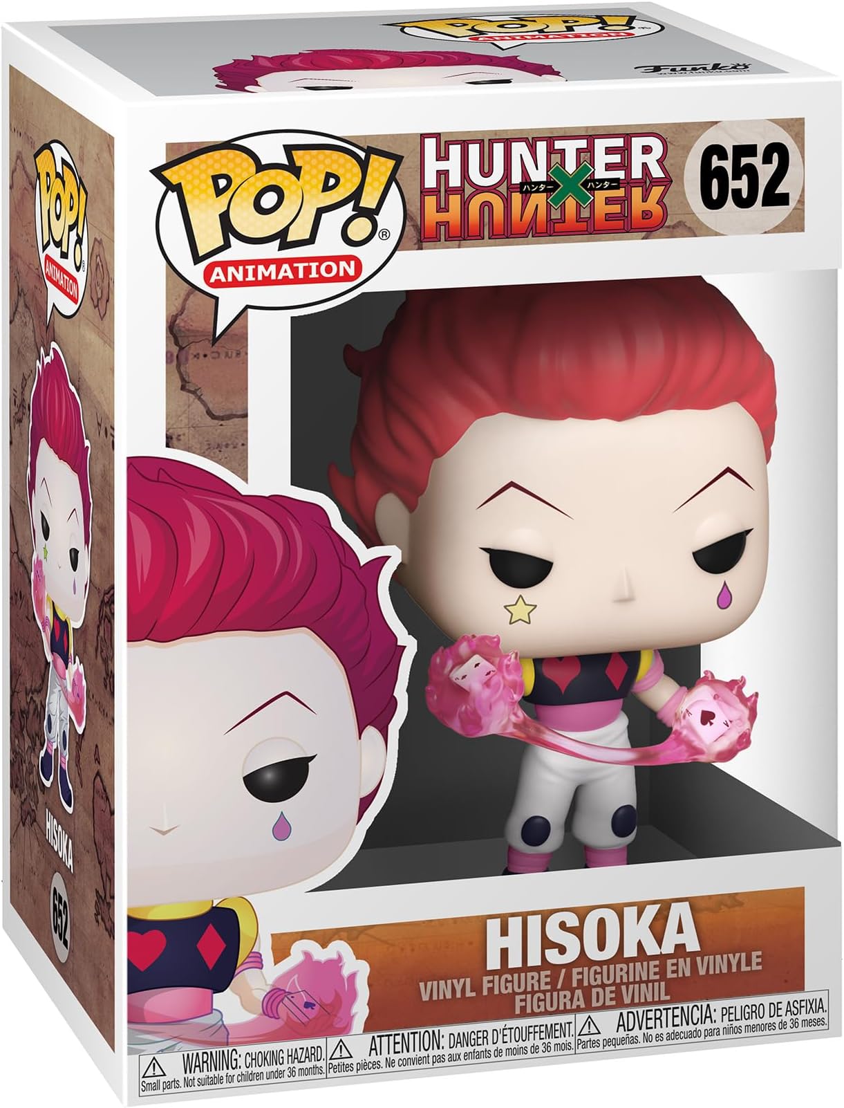 Funko Pop! Animation: Hunter x Hunter - Hisoka, Multicolor